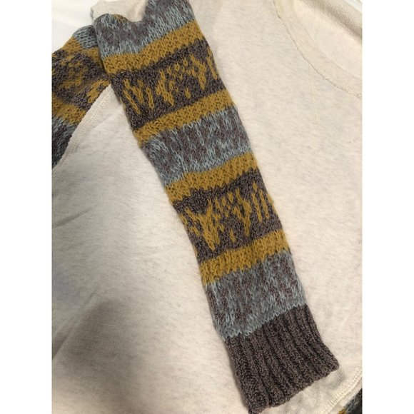 Free People Knit Colorful Sweatshirt - Medium - Picture 3 of 6